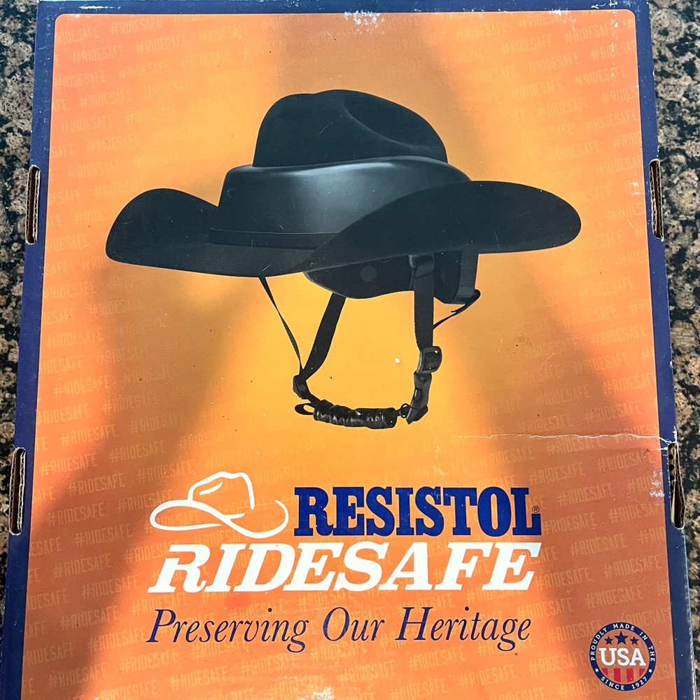 Resistol Ridesafe Black Hat